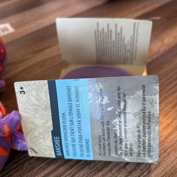 NWT Disney Avatar Pandora Banshee Plush magnetic shoulder pal Toy - Picture 3 of 8